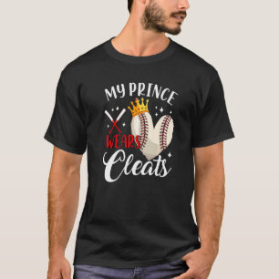 Meine Prinzessinnen bereinigen Baseball Son Mütter T-Shirt