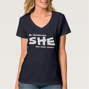 Meine Pronomen Sie T-Shirt