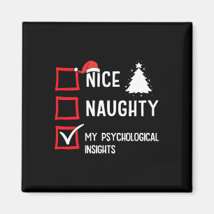 Meine psychologischen Einblicke Nizza Weihnachten Magnet