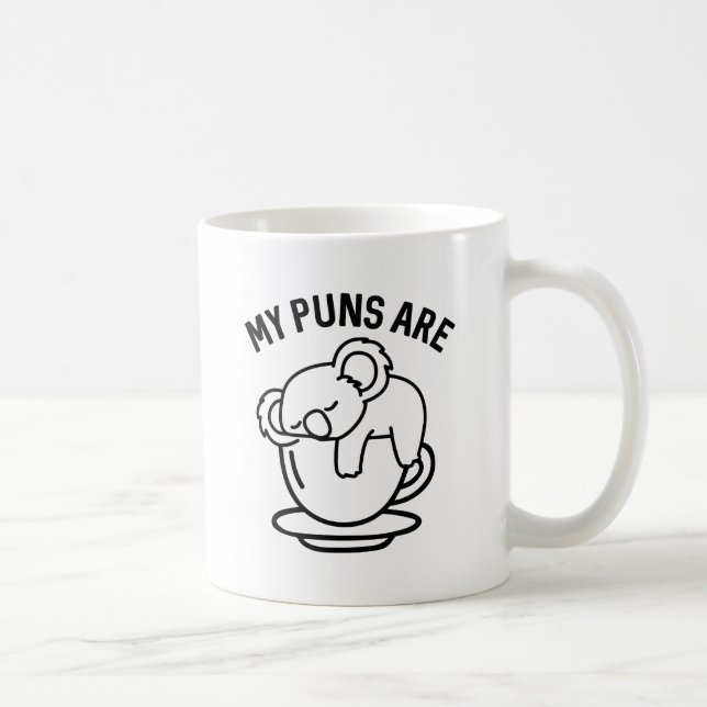 Meine Pula sind Koala Tea Kaffeetasse (Rechts)