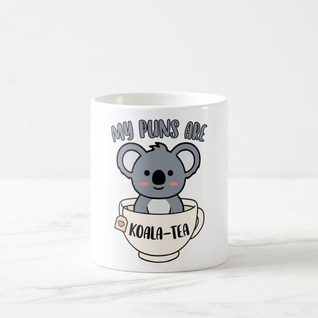 Meine Pullover sind Koala Tea Funny Niedlich Koala Kaffeetasse (Mittel)