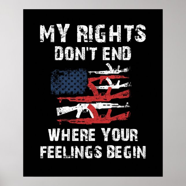 Meine Rechte enden nicht, wo Ihre Gefühle beginnen Poster (Vorne)