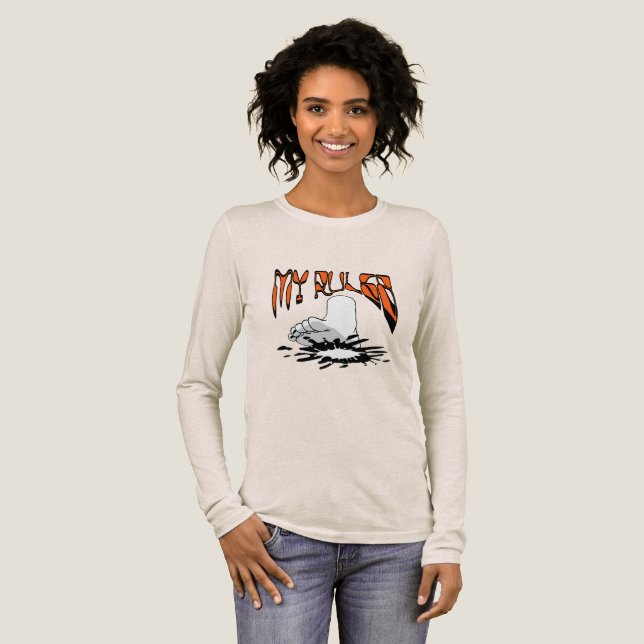 Meine Regeln Tri-Blend Shirt (Volle Vorderseite)