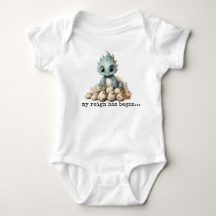 MEINE REIGN HAT BEGAN Baby Dragon niedliche Gesche Strampler