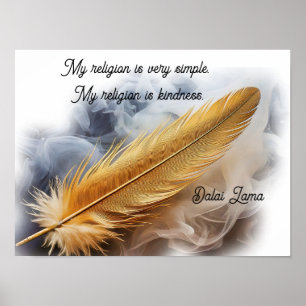 Meine Religion ist einfach, meine Religion ist Güt Poster