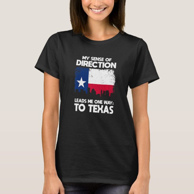 Meine Richtung zum Texas-Western 1 T-Shirt (Vorderseite)