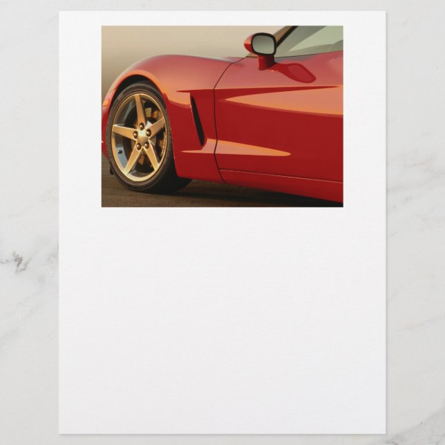 Meine rote Korvette (Vorderseite)