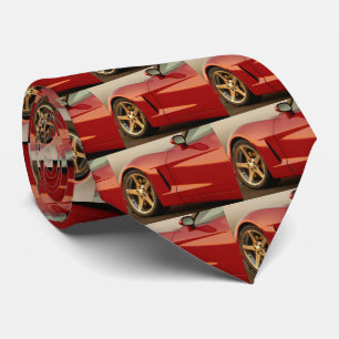 Meine rote Korvette Krawatte