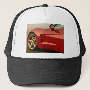 Meine rote Korvette Truckerkappe
