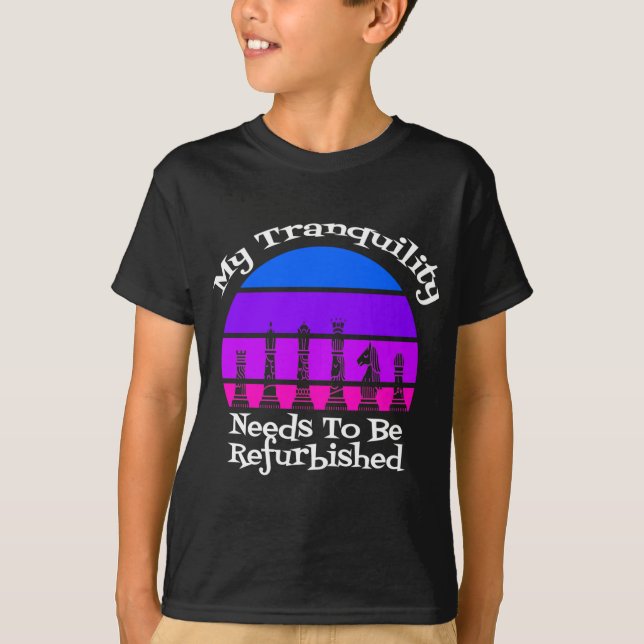 Meine Ruhe muss erneuert werden, die Sonne der Kön T-Shirt (Vorderseite)