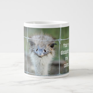 Meine Ruhe stören Jumbo-Tasse