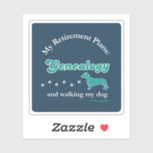 Meine Ruhestandspläne: Genealogie und mein Hund sp