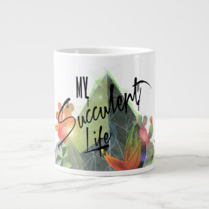 Meine saftige Leben-Spaß-Tasse Jumbo-Tasse