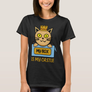 Meine Schachtel ist mein Schloss und unterschreibt T-Shirt