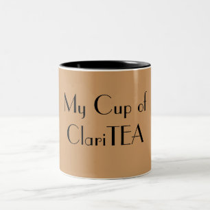 Meine Schale von ClariTEA Zweifarbige Tasse
