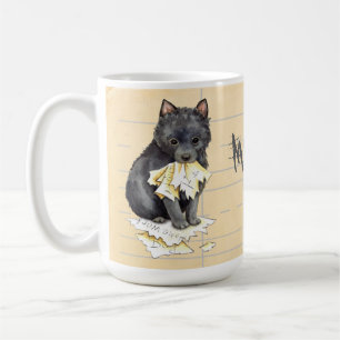 Meine Schipperke Ate Meine Hausaufgaben Kaffeetasse