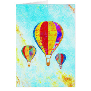 Meine schöne Ballonkarte