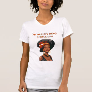MEINE SCHÖNHEIT IST TIEF Women's Slim Fit T-Shirt