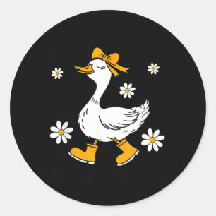 Meine Schritte machen beim Wandeln mit dem Herrn Runder Aufkleber