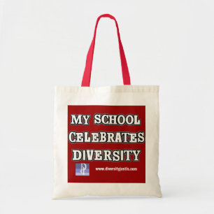 Meine Schule feiert Diversity Tragetasche