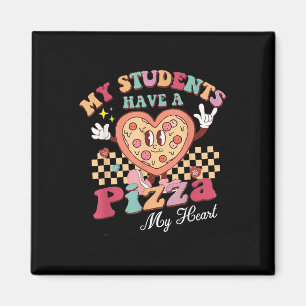 Meine Schüler haben eine Pizza von meinem Herzlehr Magnet