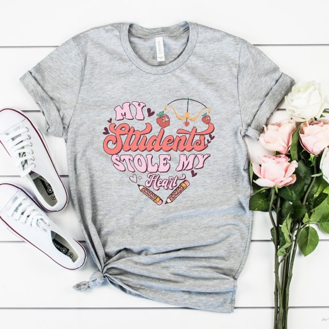 Meine Schüler haben Valentine vom Herzen gestohlen T-Shirt (Von Creator hochgeladen)