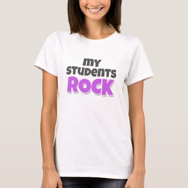 Meine Schüler Rock T-Shirt (Vorderseite)