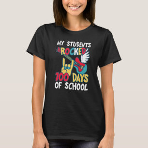Meine Schüler rockten 100 Tage der Schule für Lehr T-Shirt