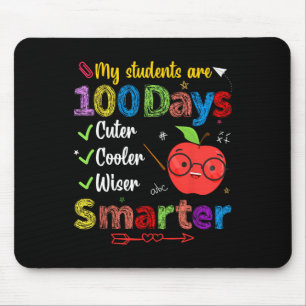 Meine Schüler sind 100 Tage klüger Niedlicher Cool Mousepad