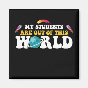 Meine Schüler sind außerirdisch Groovy Magnet