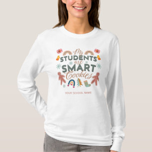 Meine Schüler sind clevere Köpfchen Lehrer Weihnac T-Shirt