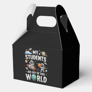 Meine Schüler sind in dieser Weltraumwelt unterweg Geschenkschachtel