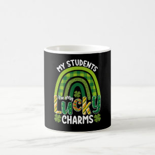 Meine Schüler sind meine Glücksbringer St. Patrick Kaffeetasse