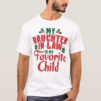 Meine Schwägerin ist mein liebstes Kind Weihnachte T-Shirt