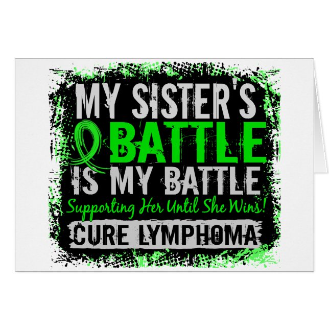 Meine Schwester des Kampf-Lymphom-zu 2 (Vorderseite (Horizontal))