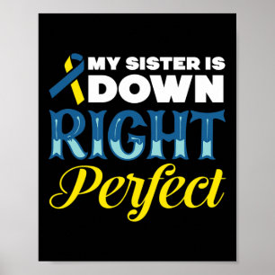 Meine Schwester hat das perfekte Down-Syndrom Poster
