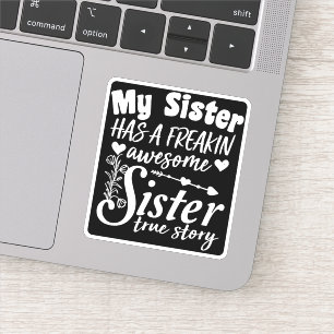 Meine Schwester hat ein Phantastisches, unbekannte Aufkleber