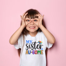 Meine Schwester ist AU-SOME, niedlich und farbenfr