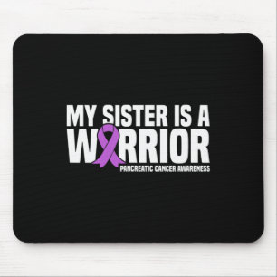 Meine Schwester ist ein Krieger-Bauchspeicheldrüse Mousepad