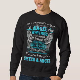 Meine Schwester ist in jedem Schlag meines Herzens Sweatshirt