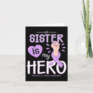 Meine Schwester ist mein Held-Bauchspeicheldrüsenk Karte