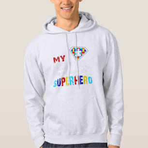 Meine Schwester ist mein Lieblingsheld Autismus Ge Hoodie