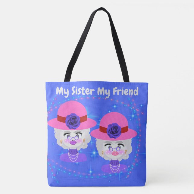 Meine Schwester, mein Freund, Tote-Tasche Tasche (Vorderseite)