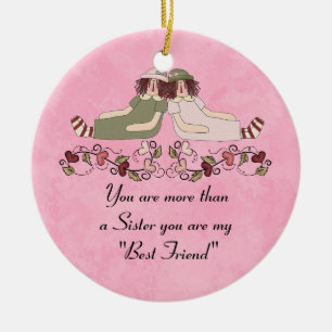 Meine Schwester meine Verzierung des besten Keramik Ornament