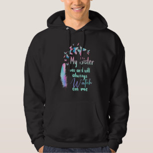 Meine Schwester war und wird immer auf mich aufpas Hoodie