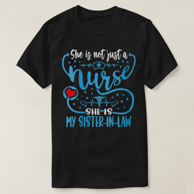 Meine SchwesterInLaw ist eine Krankenschwester mit T-Shirt (Design vorne)