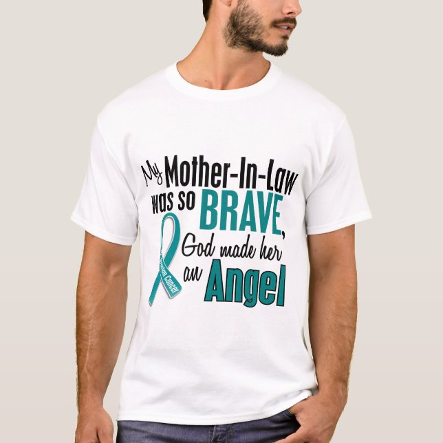 Meine Schwiegermutter ist ein Eierstockkrebs des T-Shirt (Vorderseite)