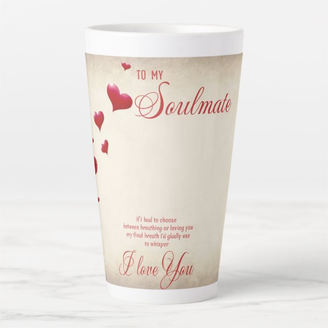 Meine Seelin Milchtasse (Vorderseite)