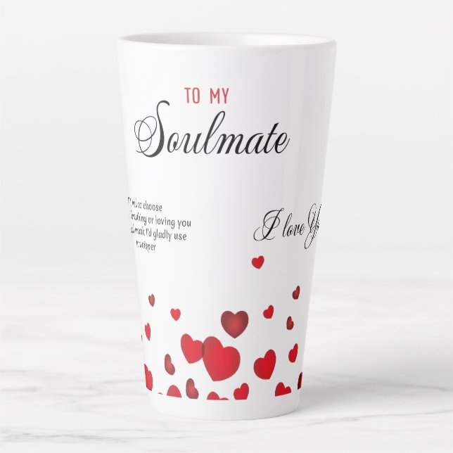 Meine Seelin Milchtasse (Vorderseite)