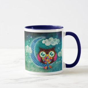 Meine sichelförmige Eulen-Tasse Tasse